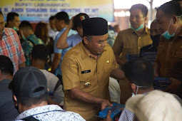 Bupati Labuhanbatu Jalin Silaturahmi Bersama TKSK dan E- Warung Sekabupaten Labuhanbatu