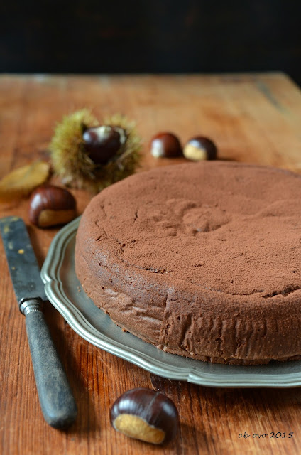 Torta-di-castagne-e-cioccolato-al-rhum