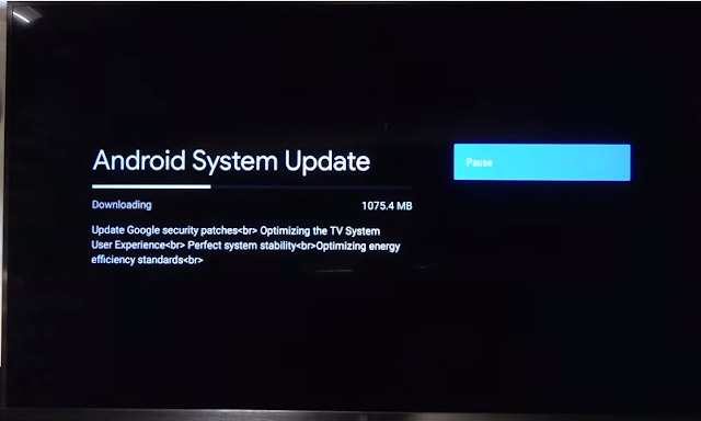 XIAOMI Mi Android LED TV P1 Android System Update