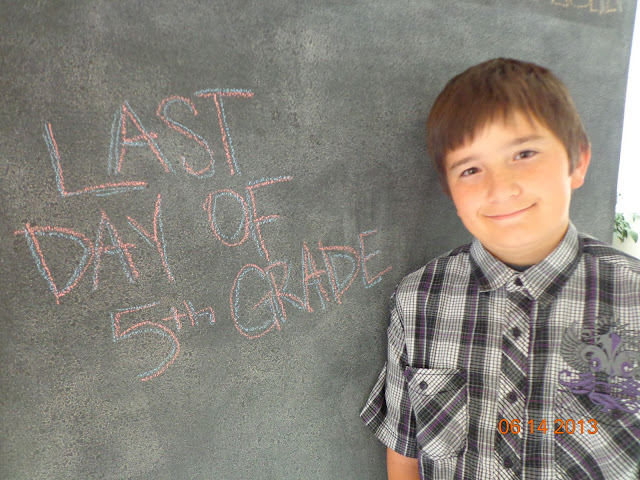 Last day of school (5th grade)