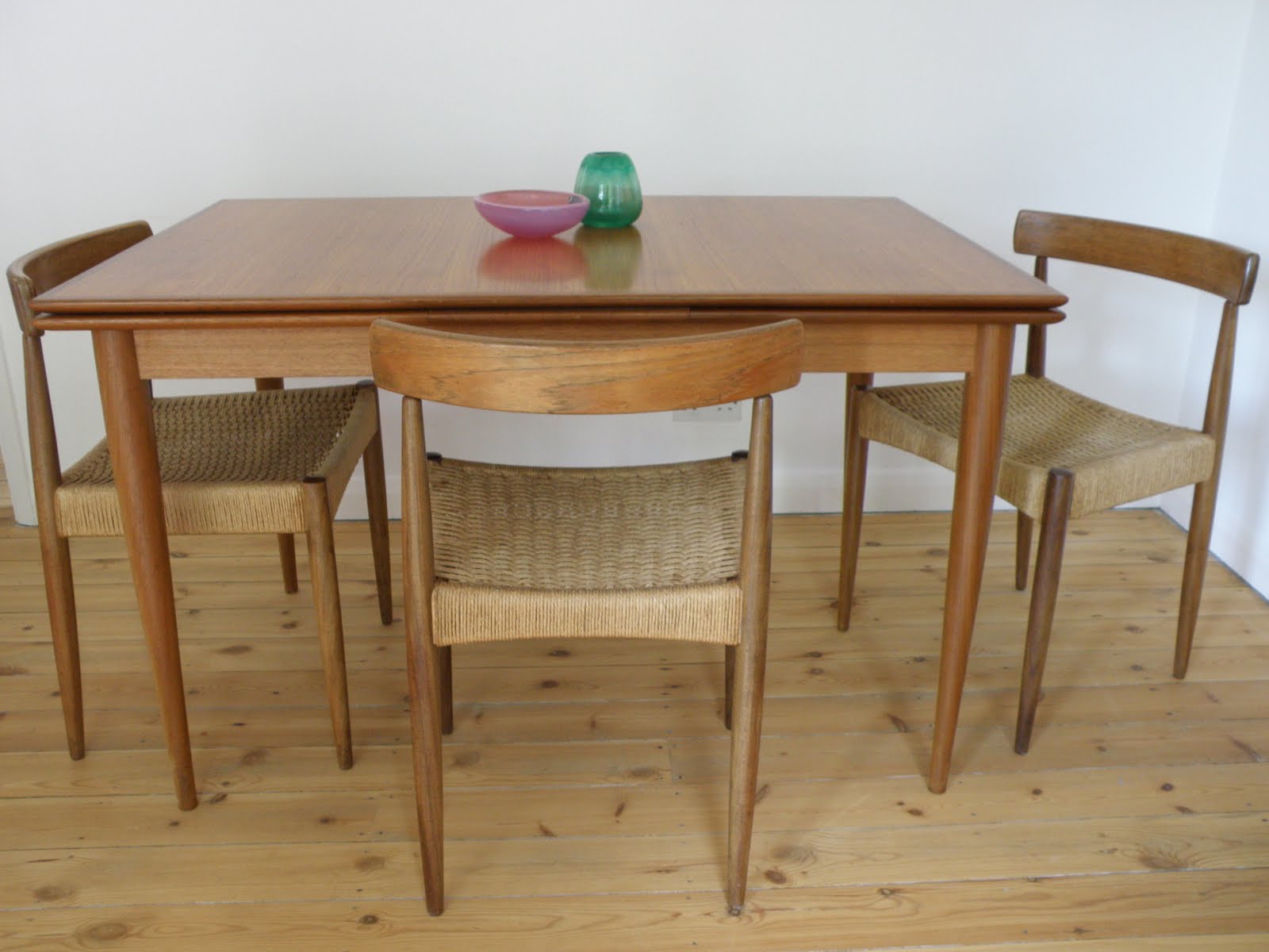 danish extendable dining table