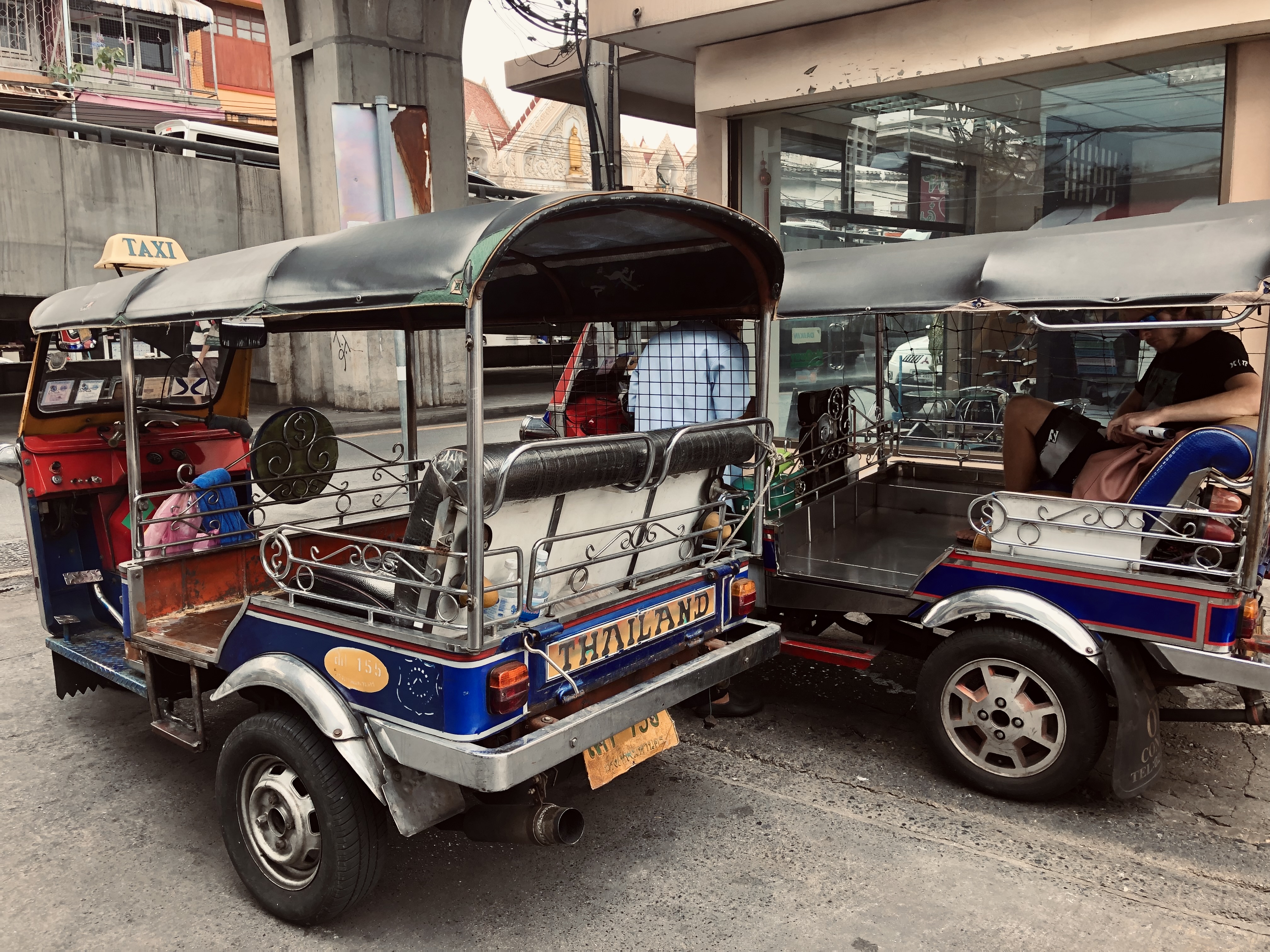 Tuk tuk w Bangkoku, Tajlandia