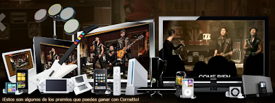 premio Concierto privado Camila en el Garage Cornetto, Pantalla LCD 42