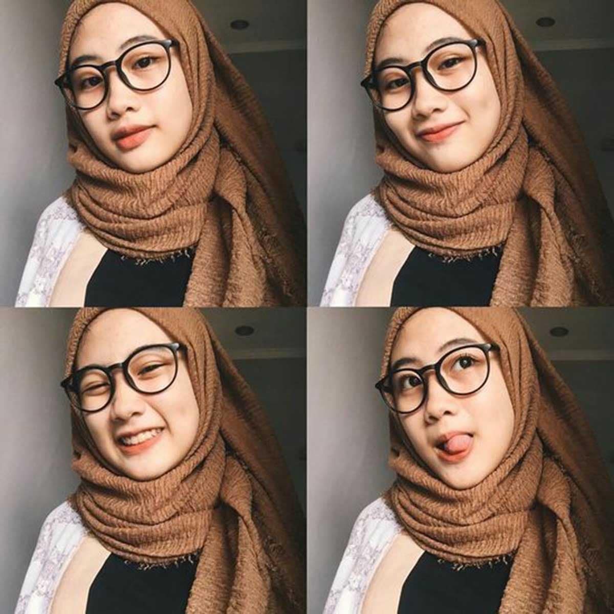 foto perempuan cantik untuk foto profil hijab