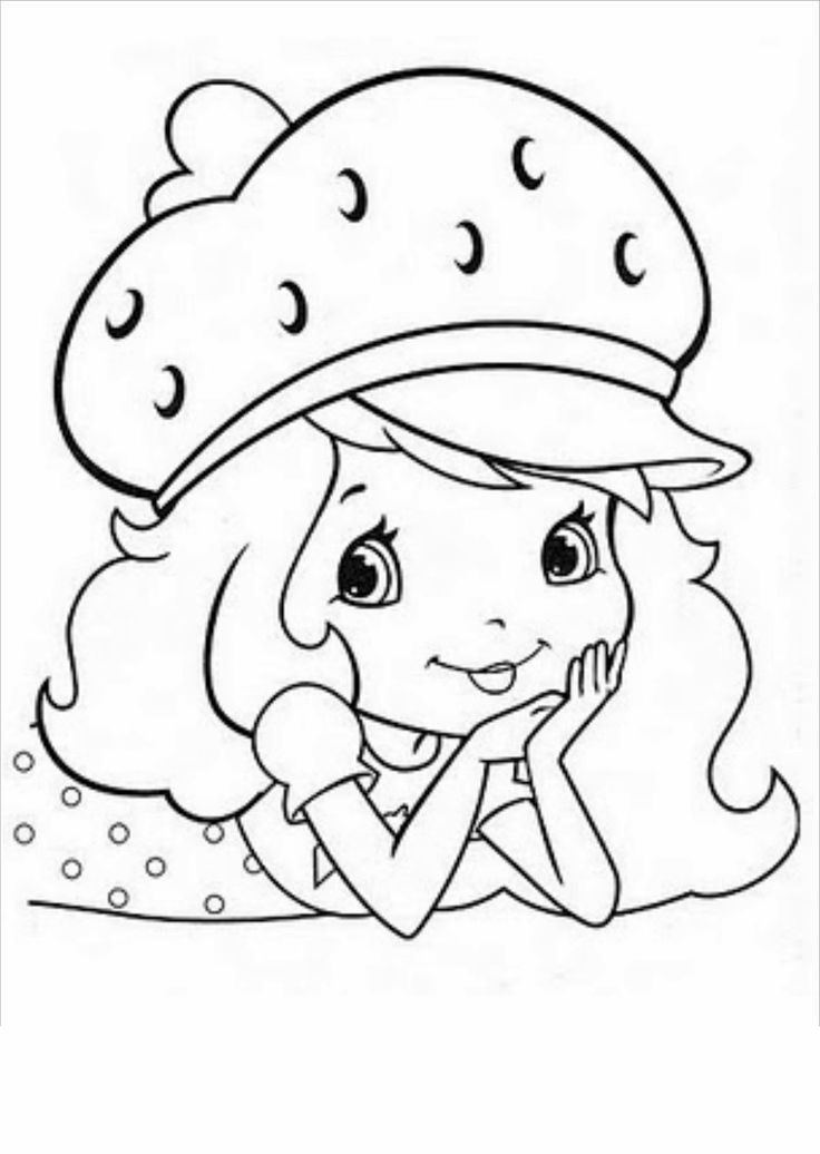 Bermulanya di sini...: Strawberry shortcake coloring pages