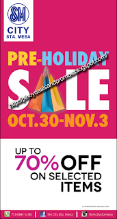 SM Store’s Pre-Holiday Sale