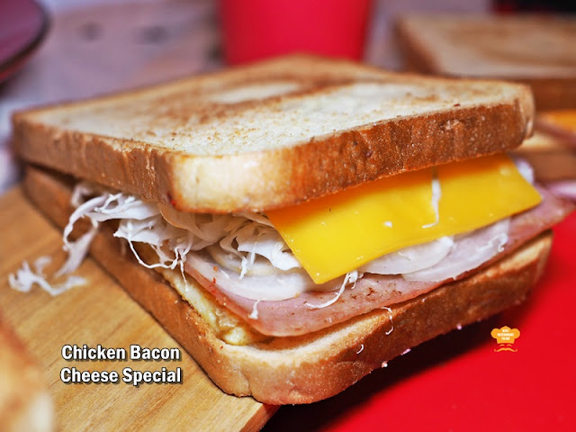 Isaac Toast Malaysia Menu - Chicken Bacon Cheese Special