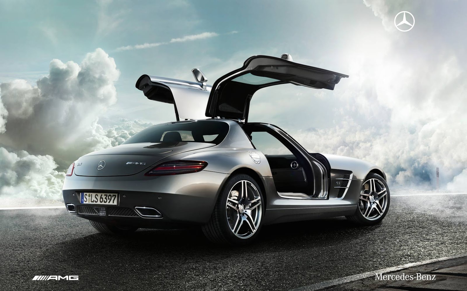 Mercedes SLS AMG is a German