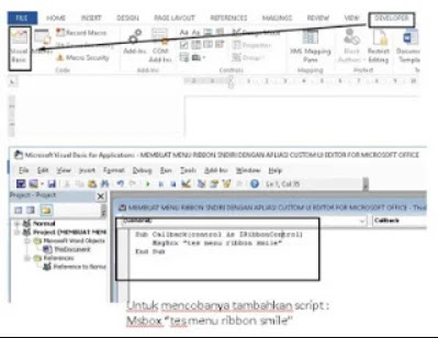 Cara memakai Aplikasi Custom UI Editor for Microsoft Office Menggunakan Aplikasi Custom UI Editor for Microsoft Office Cara memakai Aplikasi Custom UI Editor for Microsoft Office