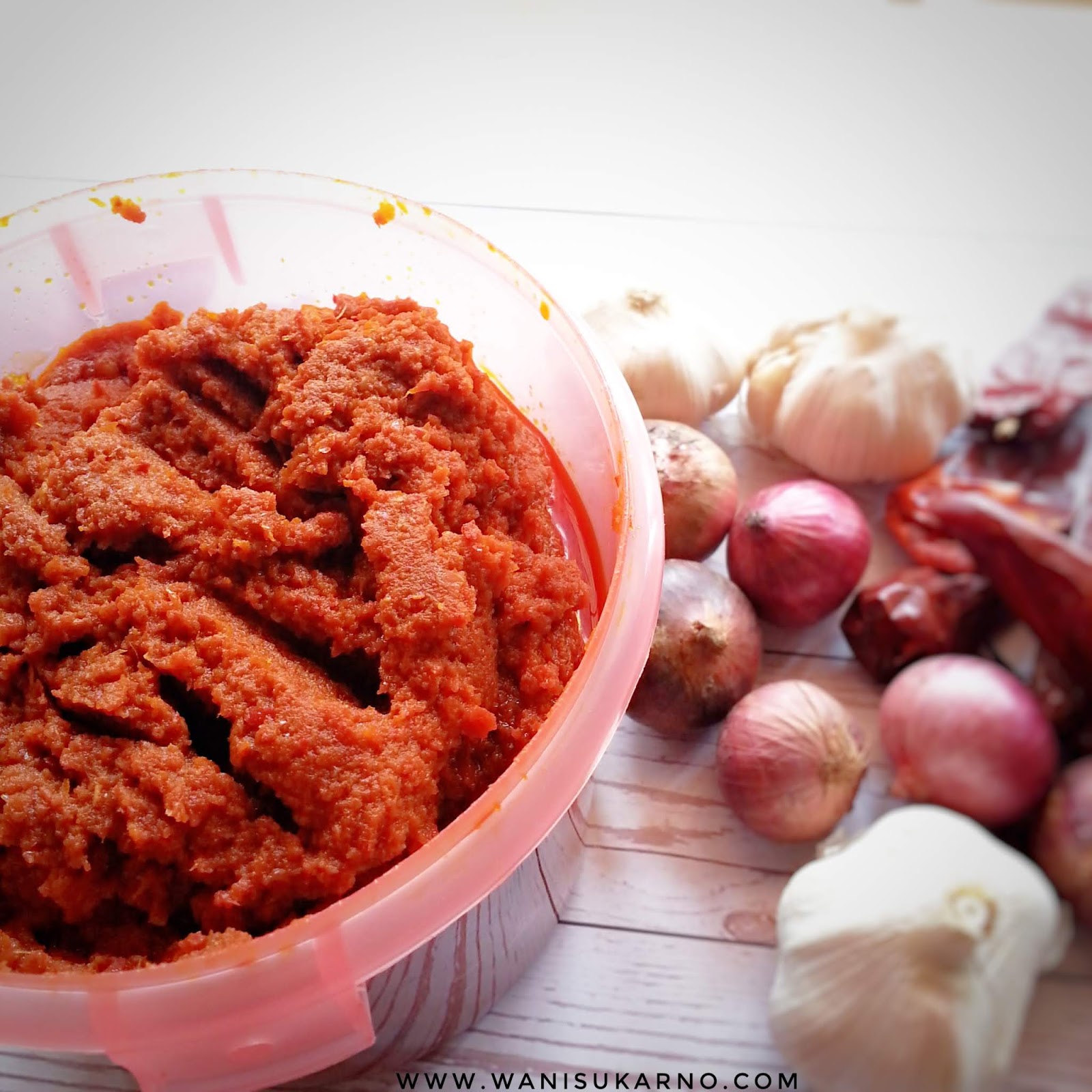 Resepi Homemade Sambal Tumis Yang Mudah Hanya 4 Bahan Sahaja