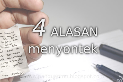 4 Alasan Menyontek