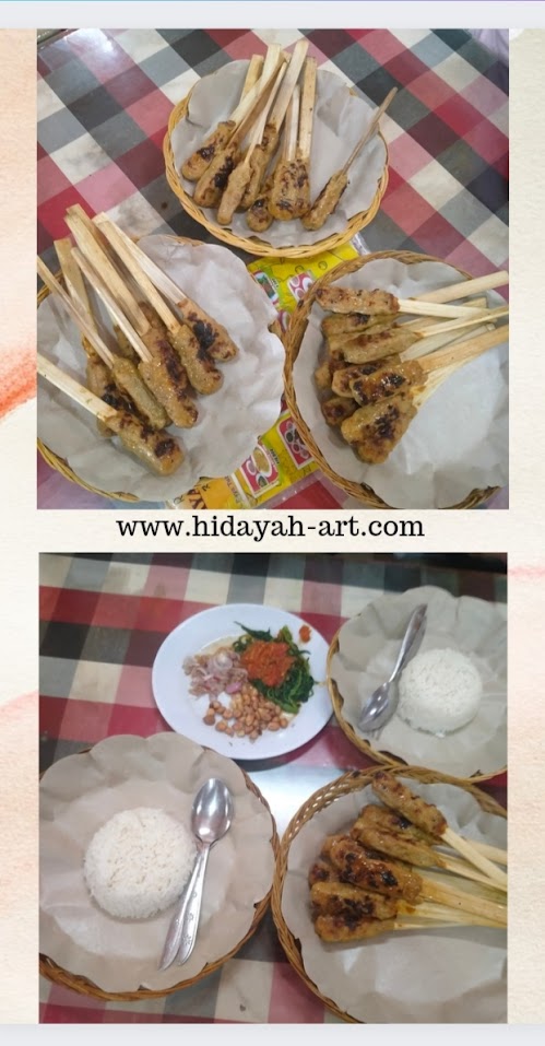 Sate Lilit di Ayam Betutu Kuta