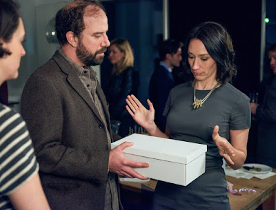 Brett Gelman and Sian Clifford in Fleabag Season 1