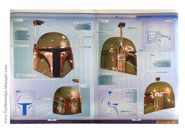 STAR WARS - Cascos de Colección - Entrega #2 Fascículo, pág. 7 y 8 - Blue Prints (Colección cascos de STAR WARS - Planeta DeAgostini)