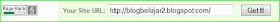 cara pasang daftar buat gadget pagerank di blog