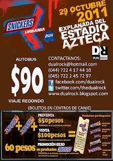 Transporte Toluca - Snickers Urbania 2011