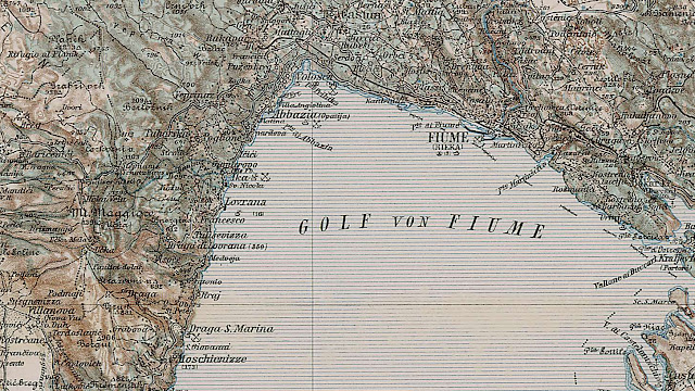 Cartografia Fiume Rijeka