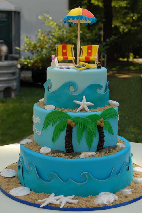Two Sugar Babies Inspiration Beach Cakes