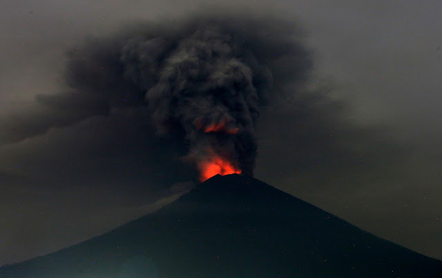 Mount Agung Volcano Eruption