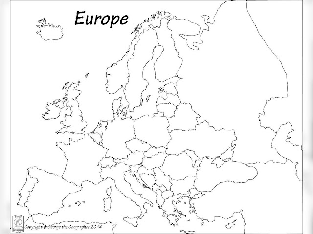 Blank Map Of Europe Pdf
