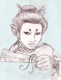 Beautiful Art of Japanese Tattoos With Image Japanese Geisha Tattoo Designs Picture 2