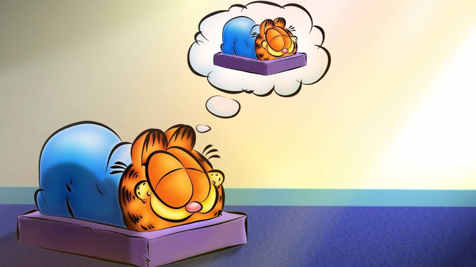 Gambar Kartun Kucing Garfield Bilik Wallpaper