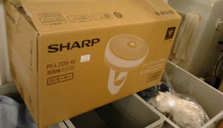 アウトレット　30898　シャープ プラズマクラスター扇風機　3D ファン PJ-L2DS-W　6600円