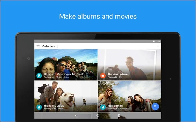 Google Foto (gratuito) per i video e foto