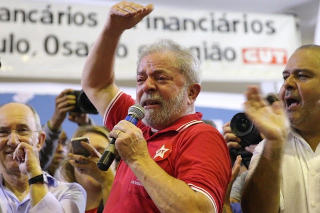 Lula, você deve dar graças a Deus de só ser preso 