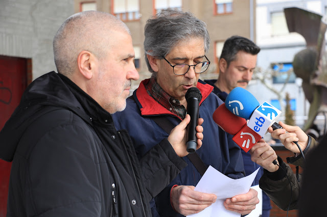 protesta de Barakaldo Naturala contra la VSF