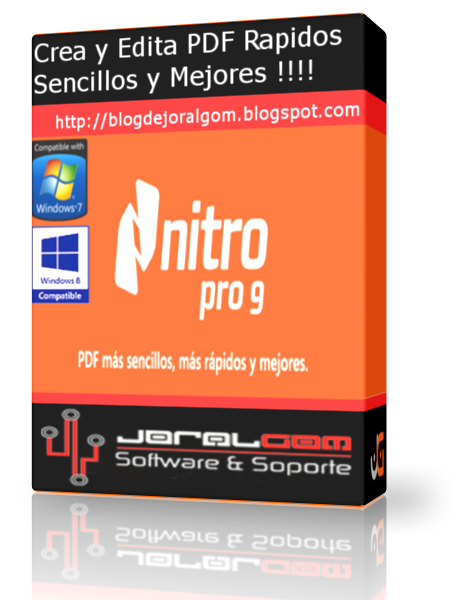 Nitro PDF Pro v10.5.4.16  32 Y 64 Bits Crea y Edita Pdfs Sencillos, Rápidos y Mejores !!!!!