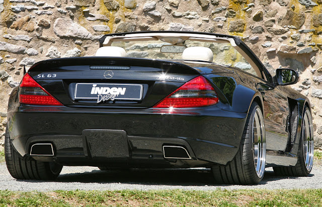 Mercedes SL63 AMG Black Saphire Tuning Car