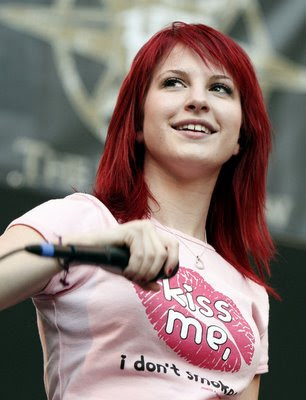 hayley williams hair dye. hayley williams hair color