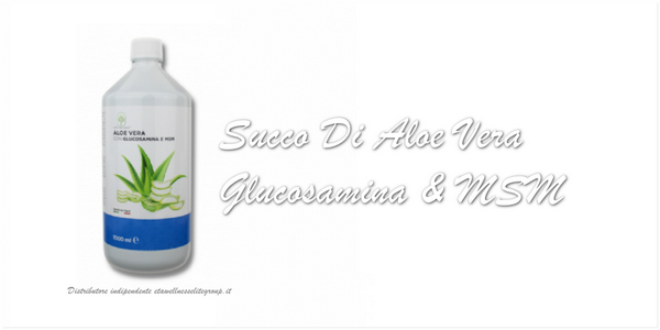 Succo Di Aloe Con Glucosamina Etna Wellness
