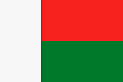 علم جمهورية مدغشقر