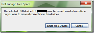 Windows 7 installation Using USB