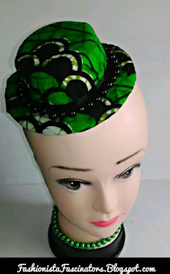 Green fascinators in Kenya