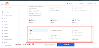 versi free cloudflare