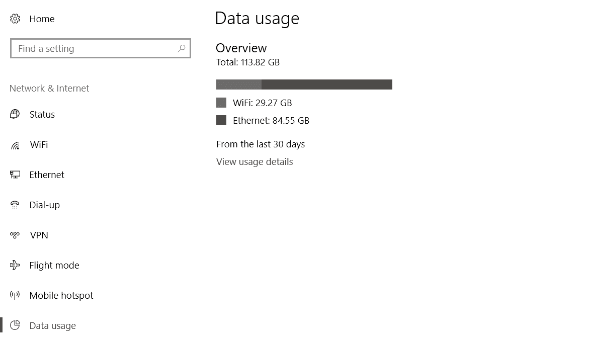 How to View & Reset Data Usage in Windows 10