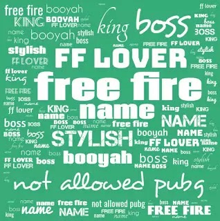 Top 30 pro free fire name style