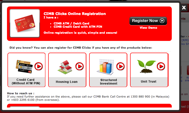 Redza Shaharuddin How To Create Register A Cimb Clicks Account Easy How To Steps