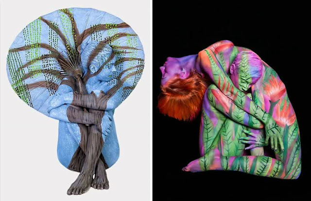body art illusions by Trina Merry