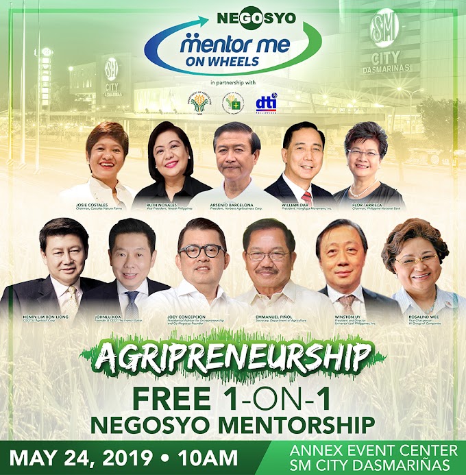 GO NEGOSYO BRINGS MENTORS ON AGRICULTURE TO DASMA CITY!