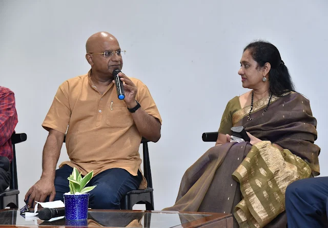 Dr Alok Roy, Chairman, Medica Group of Hospitals, Dr Poornima Prabhakaran, Deputy Director at the Centre for Environmental Health, Public Health Foundation of India, Senior Scientist at the Centre for Chronic Disease Control (Left to right)