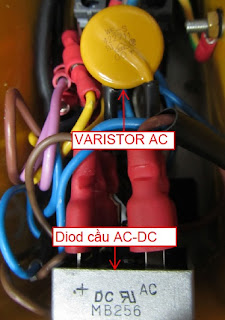 Varistor trong máy Powerbor