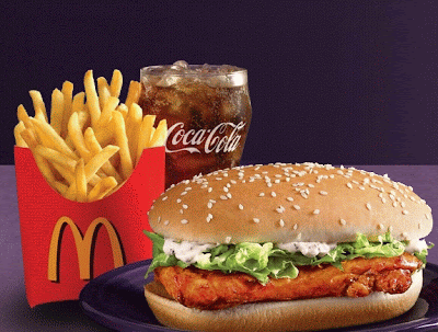 McDonald's Grilled Chicken Burger