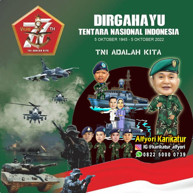 HUT TNI KE 77 TAHUN 2022