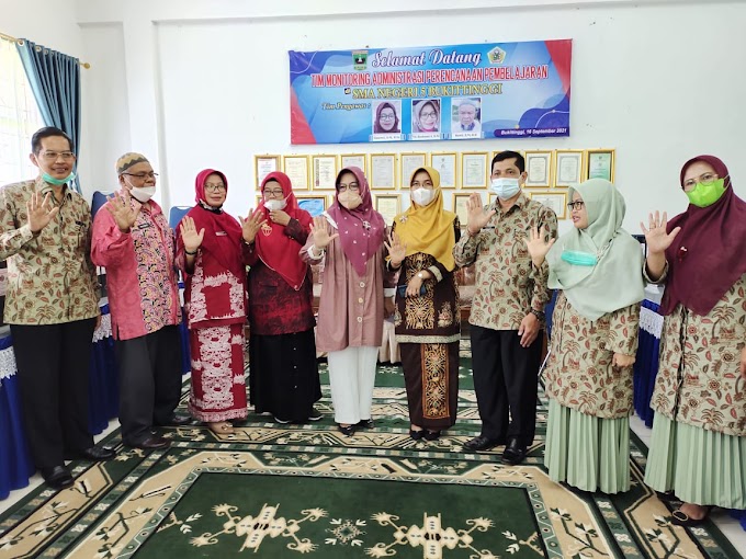 SMA Negeri 5 Bukittinggi Dikunjungi Supervisi Direktorat Kemendikbud RI, Dalam Rangka Sambut Asesmen Nasional 2021 