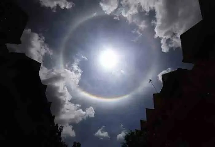 News, World, Weather, Sky, Sun, Sun Halos, Science, Sun Halos: What Causes A Sun Halo? What Does This Rare Phenomenon Mean?