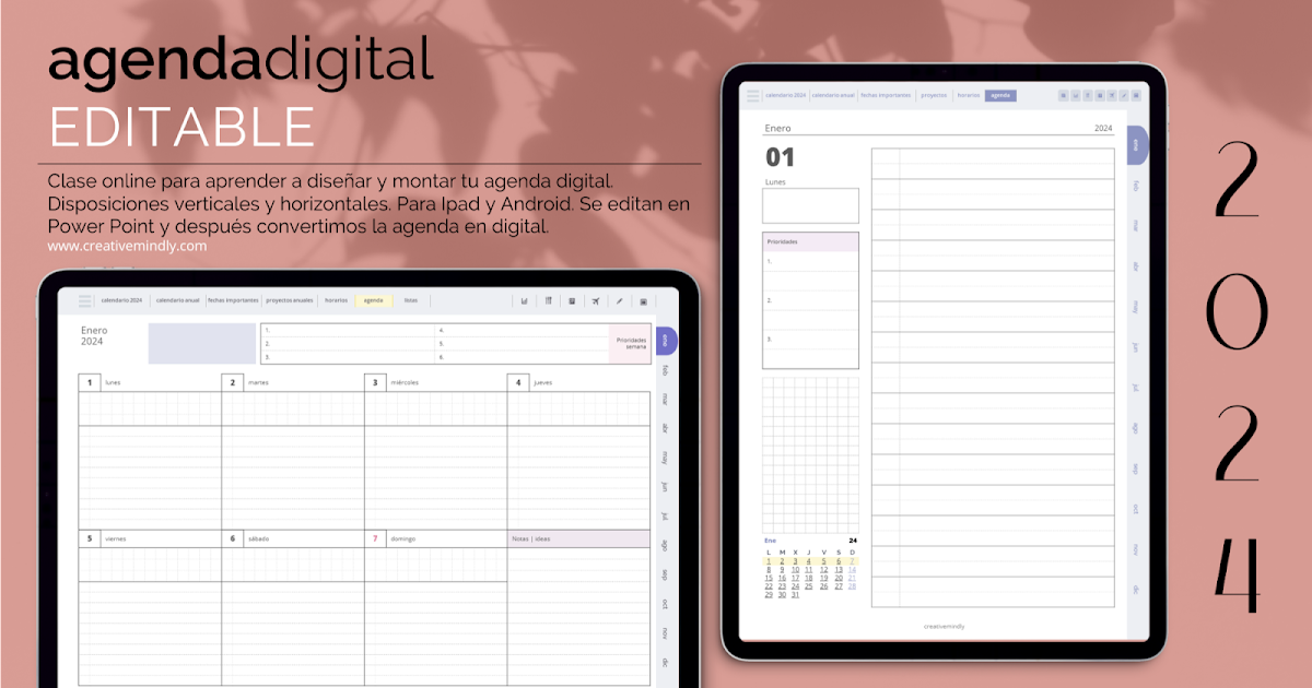 Crea tu agenda online gratis